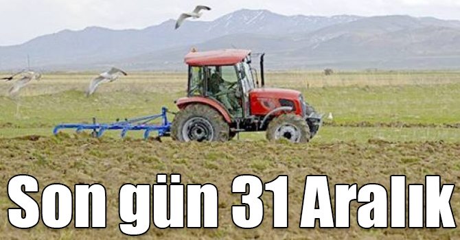 ÇKS başvuruları için son gün, 31 Aralık