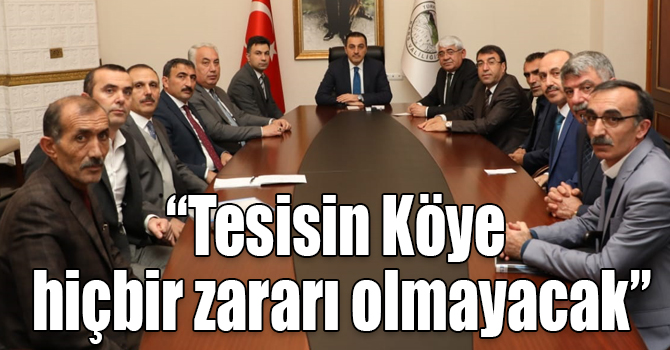 Kars Valisi Türker Öksüz: "Katı Atık Düzenli Depolama Tesisinin Kümbetli Köyüne hiçbir zararı olmayacak"