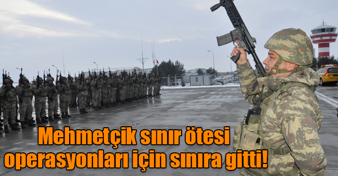 Kars’ta komandolar sınır ötesinde düzenlenen operasyonlarda görev almak üzere uğurlandı