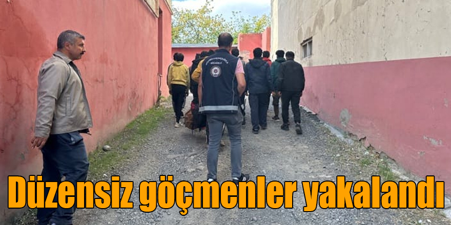 Kars’ta düzensiz göçmenler yakalandı