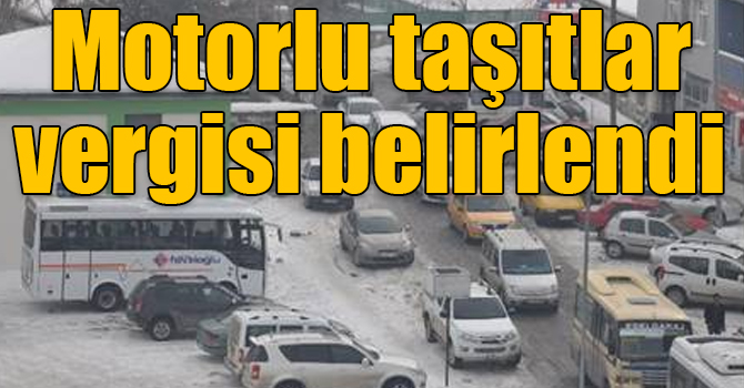 Cumhurbaşkanı Kararı ile motorlu taşıtlar vergisin yüzde 15.9 olarak belirlendi