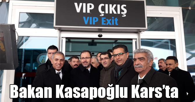 Gençlik ve Spor Bakanı Kasapoğlu Kars’ta