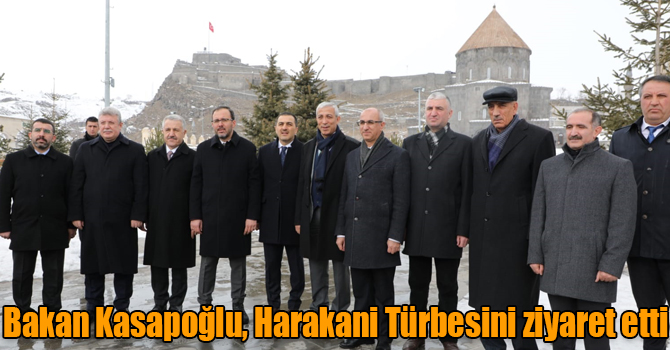 Bakan Kasapoğlu, Harakani Türbesini ziyaret etti