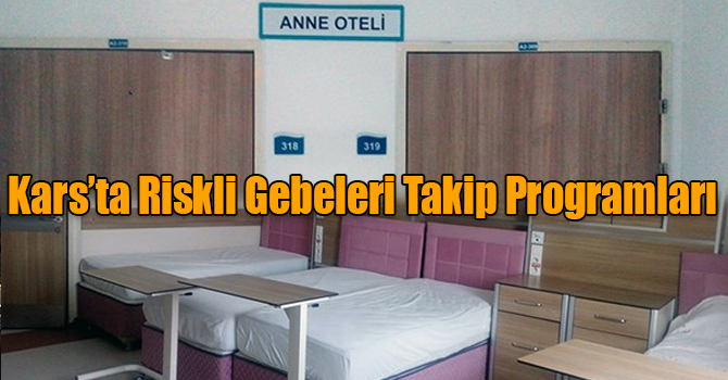 Kars’ta Riskli Gebeleri Takip Programları
