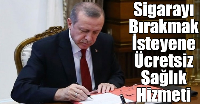 Sigarayı Bırakmak İsteyene Ücretsiz Sağlık Hizmeti