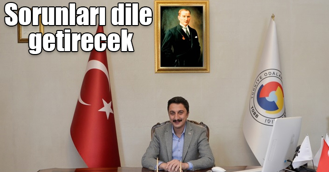 Başkan Alibeyoğlu finans sektörü ile yaşanan sorunları dile getirecek