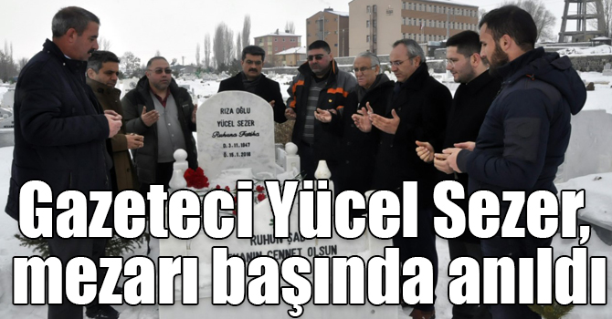Gazeteci Yücel Sezer, vefatının üçüncü yıl dönümünde anıldı