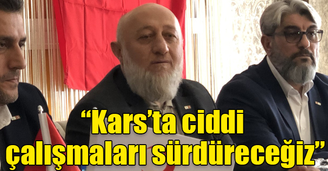 Türk Kızılayı Kars Şube Başkanı Sıddık Demir: “Kars’ta ciddi çalışmaları sürdüreceğiz”
