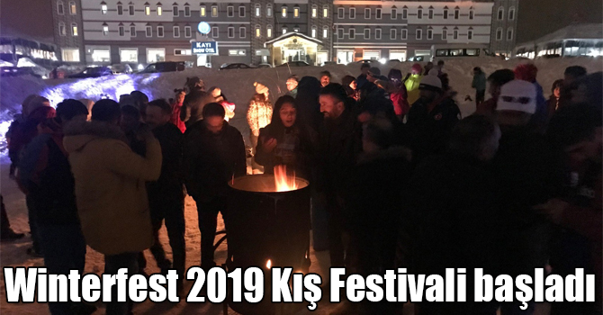 Eksi 20 derecede Winterfest 2019 Kış Festivali coşkuyla başladı