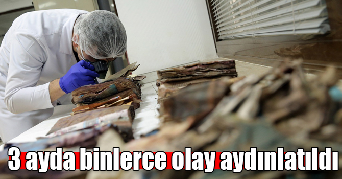 Emniyet ve jandarma ortak parmak izi sistemiyle faili meçhul olayları aydınlatılıyor