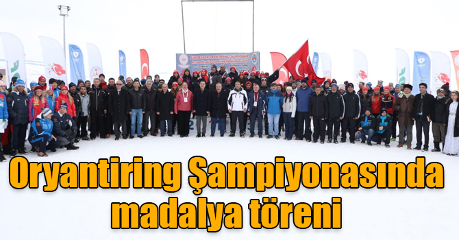 Avrupa Kayakla Oryantiring Şampiyonası (ESOC-2019) madalya töreni