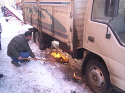 SARIKAMIŞ'TA DONDURUCU SOĞUKLAR