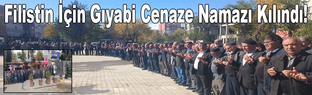 Filistin’de hayatlarını kaybedenler için gıyabi cenaze namazı kılındı