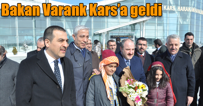 Bakan Mustafa Varank Kars’a geldi