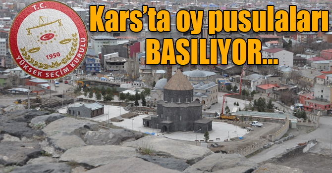 Kars’ta oy pusulaları BASILIYOR...