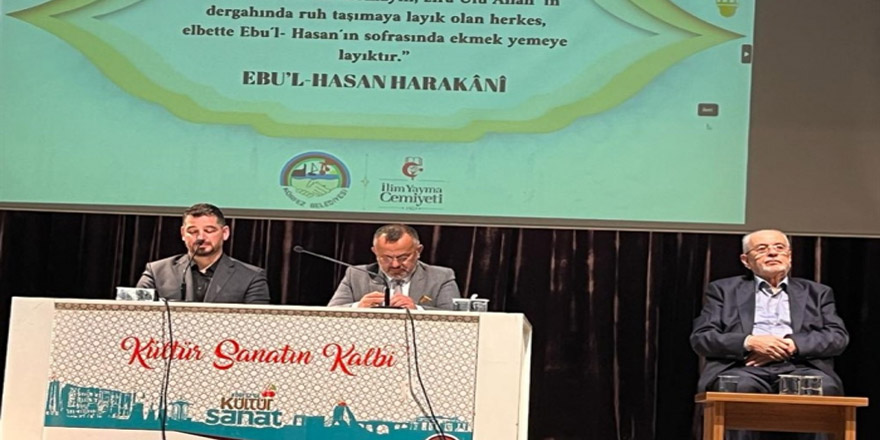 KAÜ hocalarından Ebu'l-Hasan Harakânî Paneli