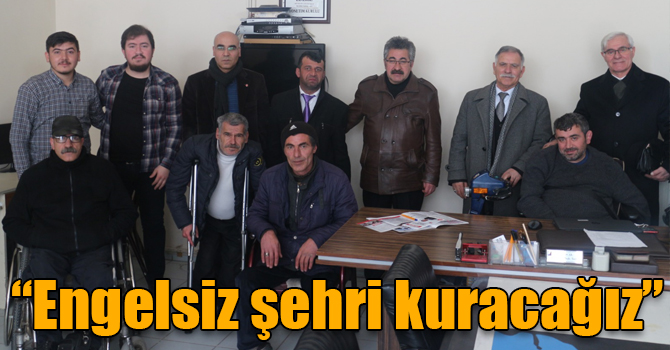 Tuncay Mutluer: "Engelsiz şehri kuracağız"