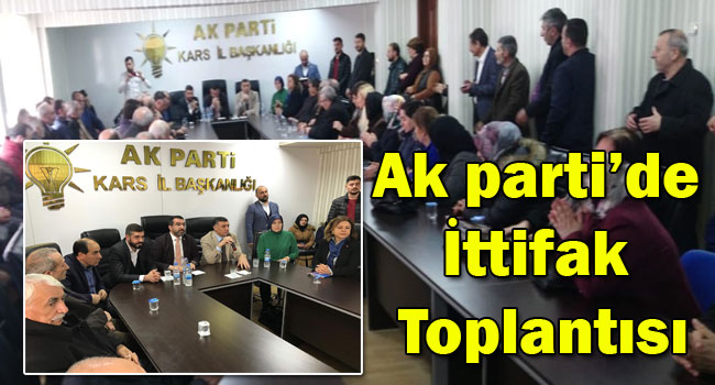 Ak parti'de İttifak toplantısı