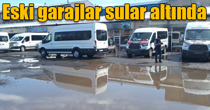 Eski garajlar sular altında