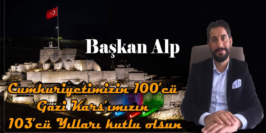 Başkan Eren Alp Kutlama mesajı yayınladı.