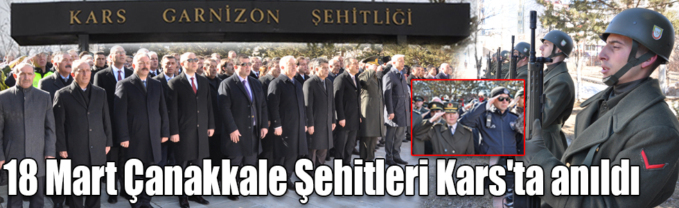 18 Mart Çanakkale Şehitleri Kars'ta anıldı