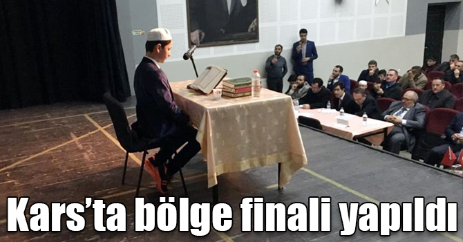 Kur’an-ı Kerim’i güzel okuma bölge finali yapıldı