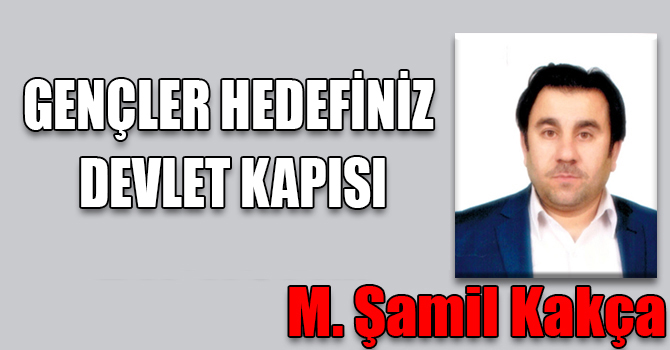 GENÇLER HEDEFİNİZ DEVLET KAPISI