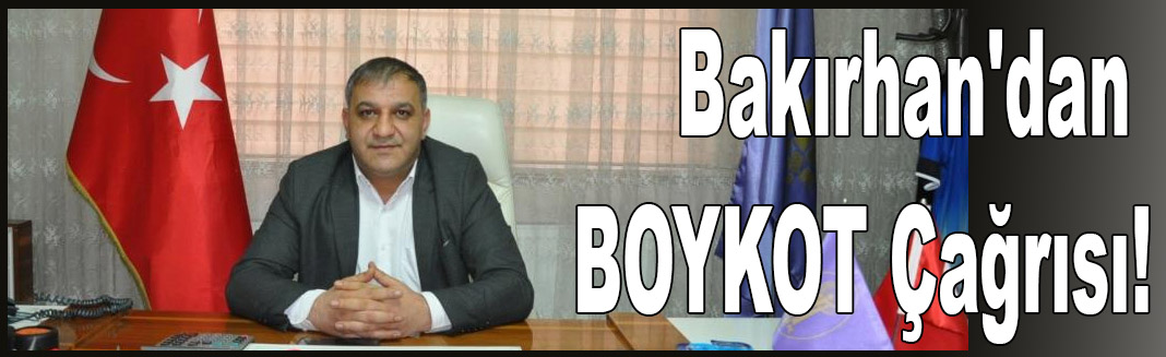 Başkan Bakırhan'dan BOYKOT Çağrısı.!