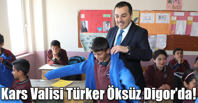Kars Valisi Türker Öksüz Digor’da!