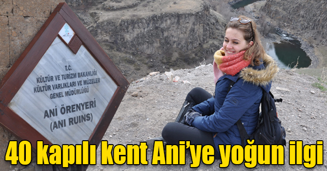 40 kapılı kent Ani’ye yoğun ilgi