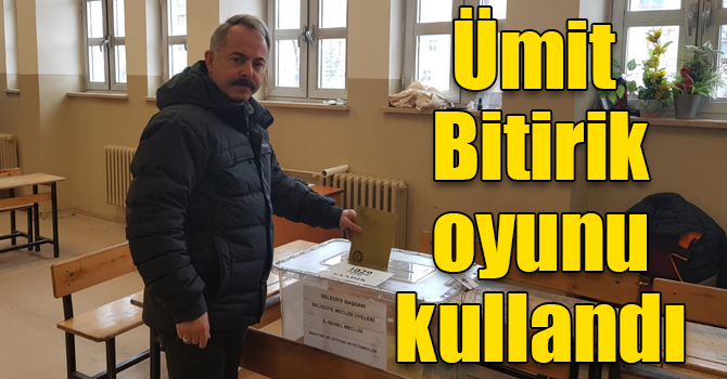 Ümit Bitirik oyunu kullandı