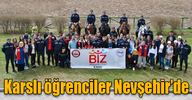 Karslı öğrenciler Nevşehir’de