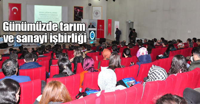 Günümüzde tarım ve sanayi işbirliği