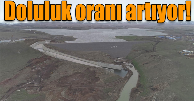 Kars Barajı yüzde 67 doluluğa ulaştı