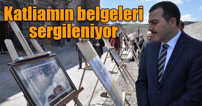 Ermeni katliamlarının belgeleri Kars Ulu Cami’de sergileniyor