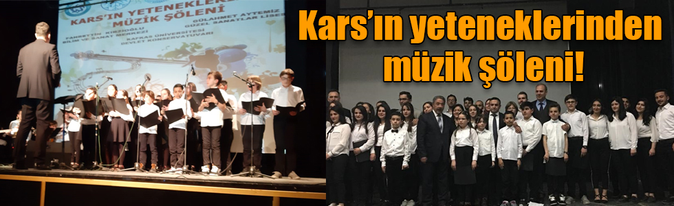 Kars’ın yeteneklerinden müzik şöleni!