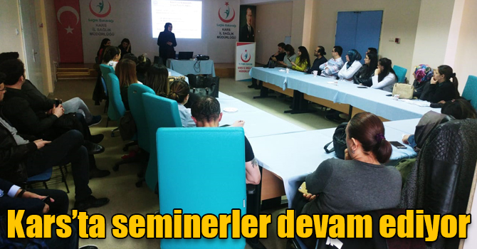 Kars’ta seminerler devam ediyor
