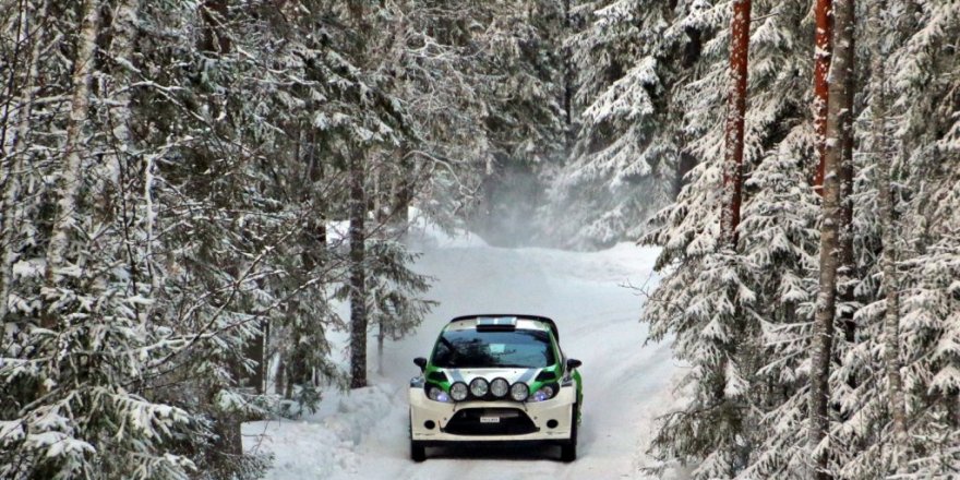 Sarıkamış'ta Ralli Heyecanı