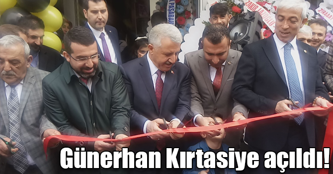 Günerhan Kırtasiye açıldı!