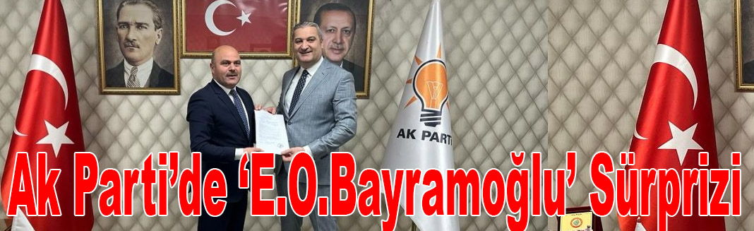 Emre Okan Bayramoğlu, Ak Parti'den Kars Belediye Başkan Aday Adayı