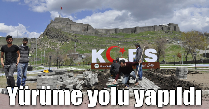 “Kars” yazısına yürüme yolu yapıldı