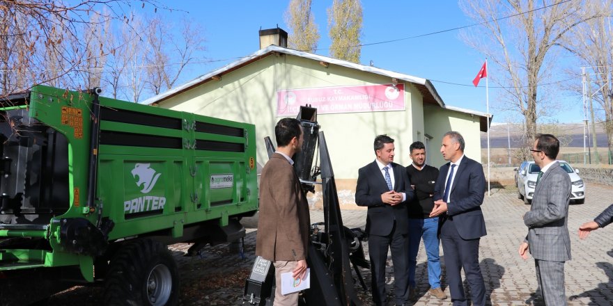 Kars Tarım İl Müdürü Enver Aydın Susuz'da