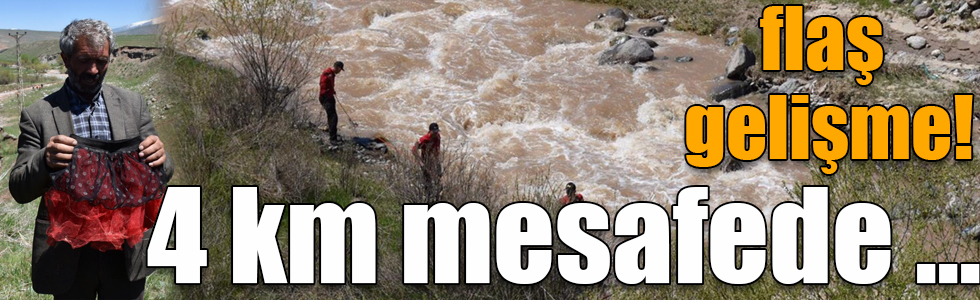 Kars'ta kaybolan 3 yaşındaki kızın dere kenarında eteği bulundu