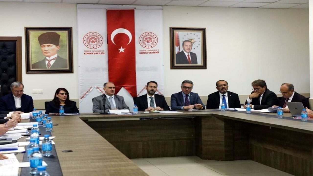 Konya’da "Sanayi ve Teknoloji İş Birliği Kurulu Toplantısı" yapıldı