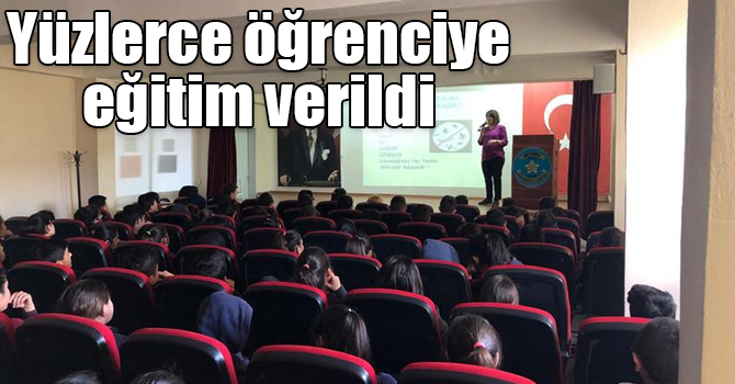 890 öğrenciye gıda güvenilirliği eğitimi verildi