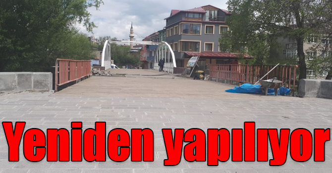 Millet Bahçesinin merdivenleri yeniden yapılıyor