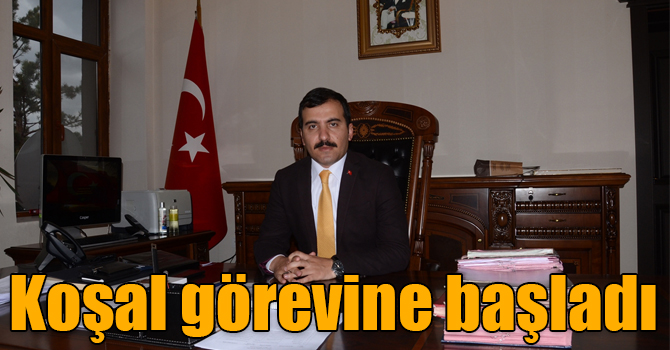 Sarıkamış Kaymakamı Recep Koşal görevine başladı