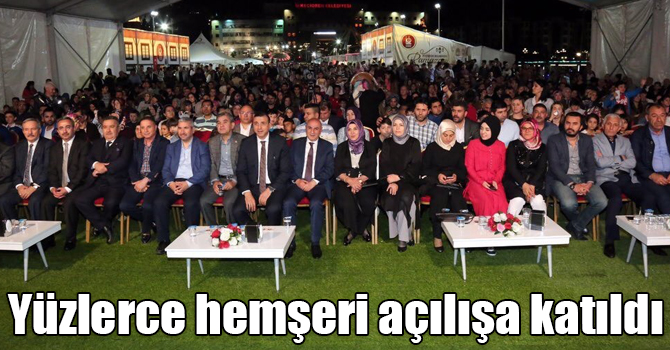 KAI Kültür Evinin açılışına yüzlerce hemşeri katıldı