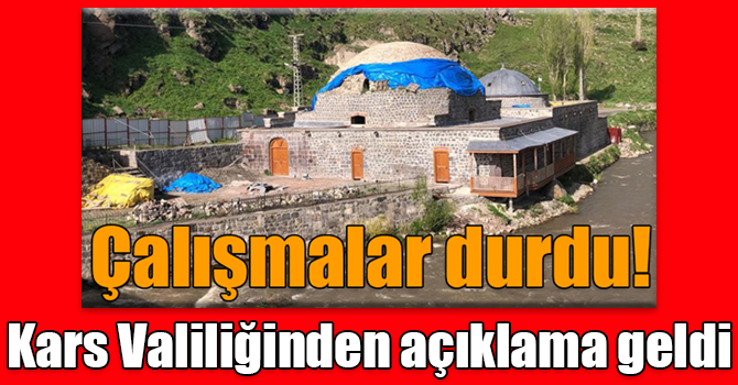 Kars Valiliğinden açıklama geldi