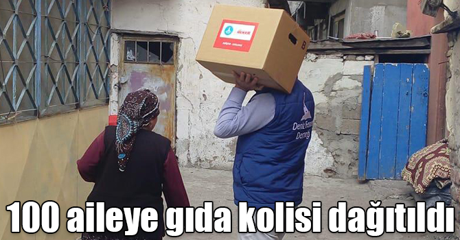 Deniz Feneri Kars’ta 100 aileye gıda kolisi dağıttı